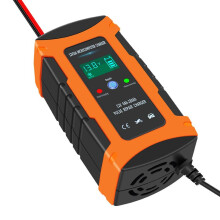 Car Battery Charger, 12V 6A Smart Battery Trickle Charger Automotive 12V Battery Maintainer