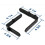Metal L-Shape Flash Bracket Flashlight Camera Holder Mount Double L Type 2