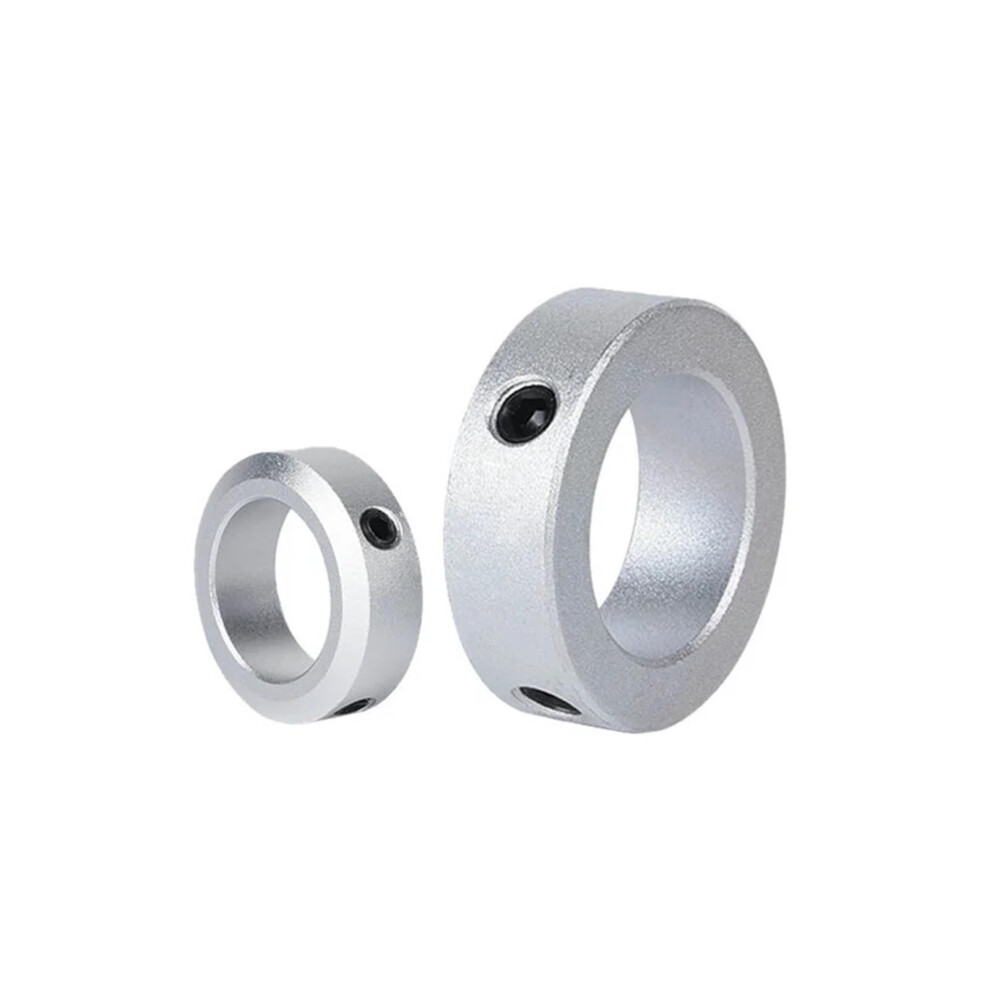 Shaft Collar Retaining Ring Stop Screw Type Retaining Ring Shaft Retainer Locator Aluminum Alloy With Screws(50-70-22) 9412369444509
