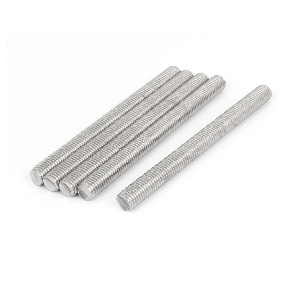 Iivverr M14 X 160Mm 304 Stainless Steel Right Hand Thread Fully Threaded Rod Stud 5Pcs 9426802947229