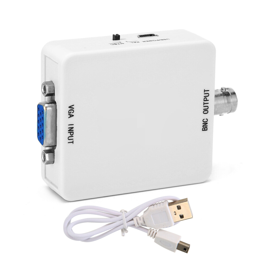 Video Converter, Composite To Vga Adapter With Image-Freezing And Digital Noise Reduction Techniques 9416038724176