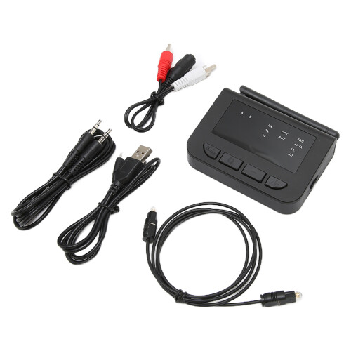 Aptx Low Latency Bluetooth Transmitter Receiver, Versatile Transmitter Receiver For Seamless Connectivity, Extended Range And Strong Connection For Un 2