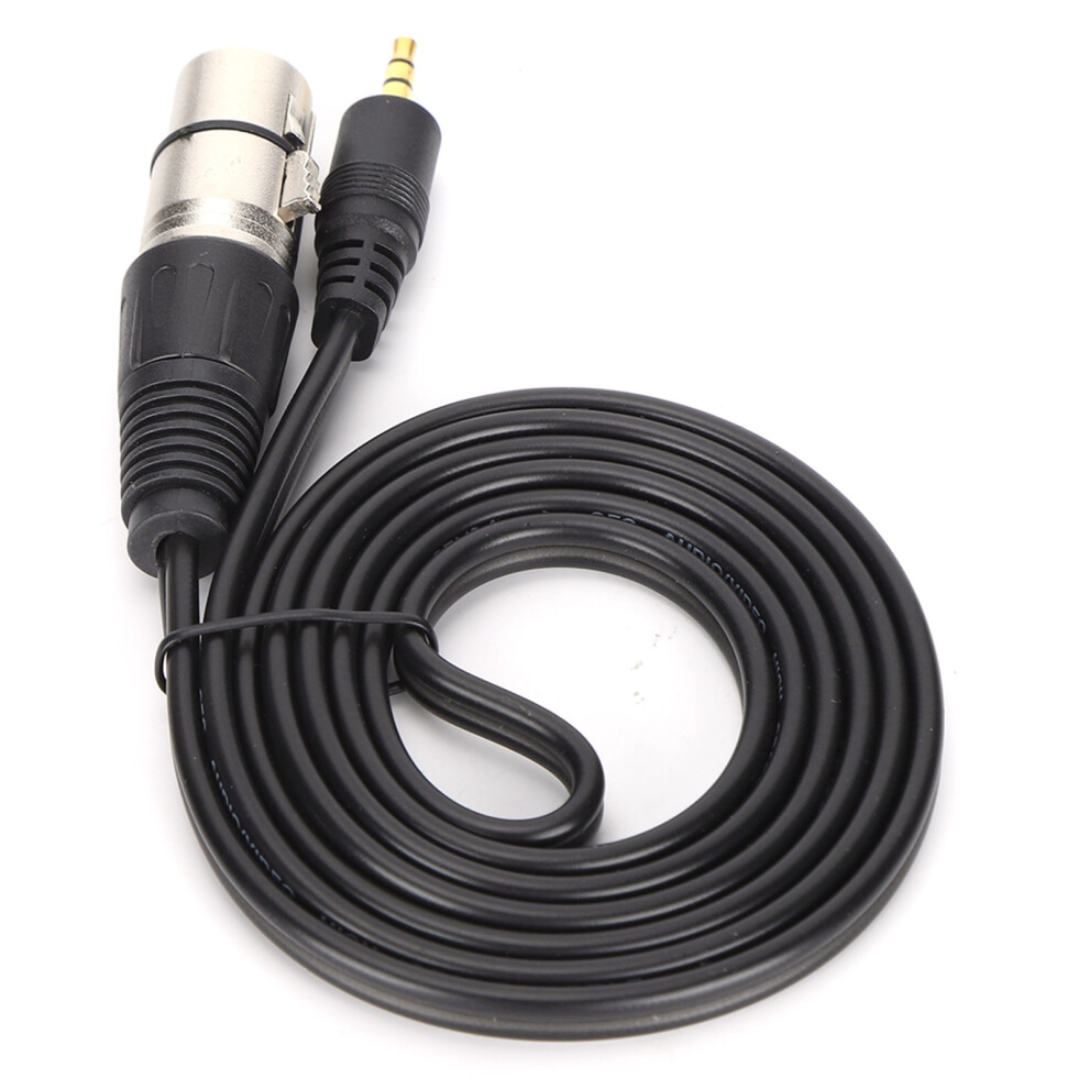 Professional Grade Xlr To Mini Xlr Adapter Cable, Oxygen Free Copper Conductor And Zinc Alloy Shell Guarantee Environment Friendly Signal Transmission 9416038721410