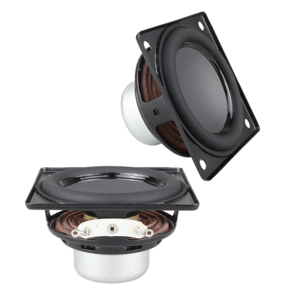 Powerful 57Mm Full Frequency Speakers Inner Magnets 4Ohm 12W Loudspeakers Pair With Bass For Auditory Loudspeaker 2Pcs 9412369444462