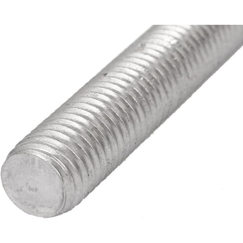 M10 x 180mm Metric Right Hand Thread Fully Threaded Rod Stud Fastener 5PCS 1