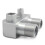 2X for LSX LS3 Engine Swap Conversion A/C  Compressor Adapter Fitting, AC Compressor Aluminum Adapter 2