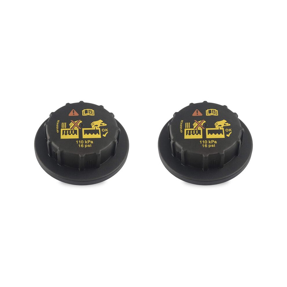 2X For Ford F150 F250 F350 Mustang Lincoln Mercury 9C3z8101b Radiator Coolant Overflow Container Tank Cover Cap 4712323270546