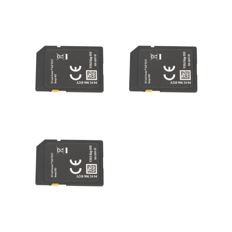 3X V19 Sd Card Navigation For Mercedes Benz A B Cla Gla C Class A218 Uk & Eu Map Update 2023 A2189062404 A2189066003 4713509517837