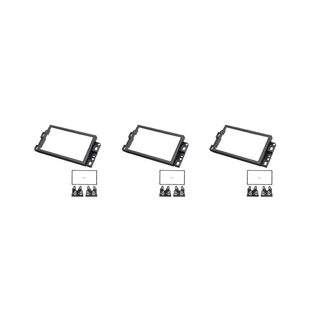 3X 2Din Car Radio Fascia Cd Dvd Audio Dashboard Panel Frame For Chevrolet Captiva / Lova / Gentra / Aveo 4714253877352