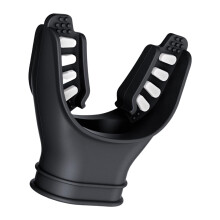 Universals Scubas diving snorkel mouthpiece, silicone snorkel mouthpiece, diving accessories, durable black / white Ref: 7614