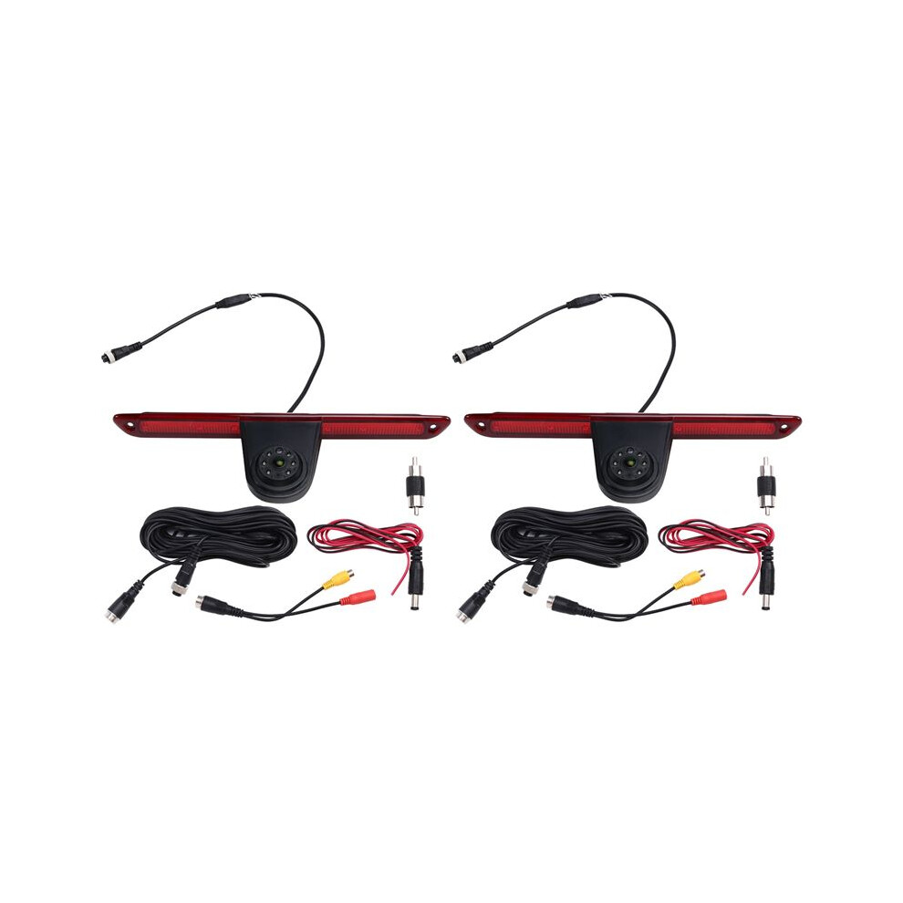 2X High 3Rd Brake Camera Hd Night Vision Backup Camera For Mercedes-Benz Sprinter W906 Crafter 2007-2019 Light 4711564640743