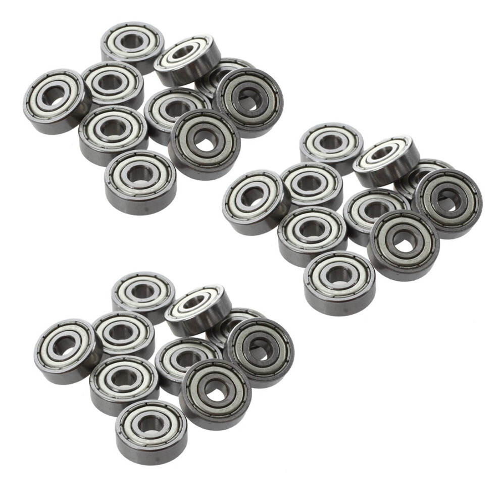30 Pcs 625Zz 5Mm X 16Mm X 5Mm Shielded Deep Groove Radial Ball Bearing 6133869987367