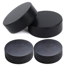 Hockey Puck Set, Standard Size Hockey Pucks, Ice Hockeys Training Equipment, 7.5 x 7.5 x 2.5 cm, Foam Diameter for Scooter Hockeys