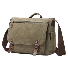 Briefcase for Men 13.3-14 Inch Laptop Computer Bag Men's Business Carrying Case School Travel Messenger Bag