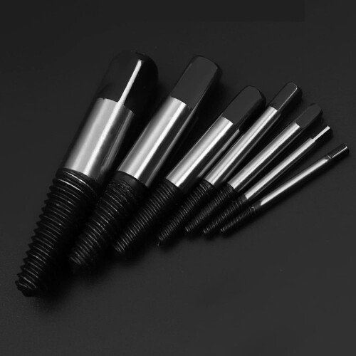 Broken bolt screw remover 8 pcs. 1