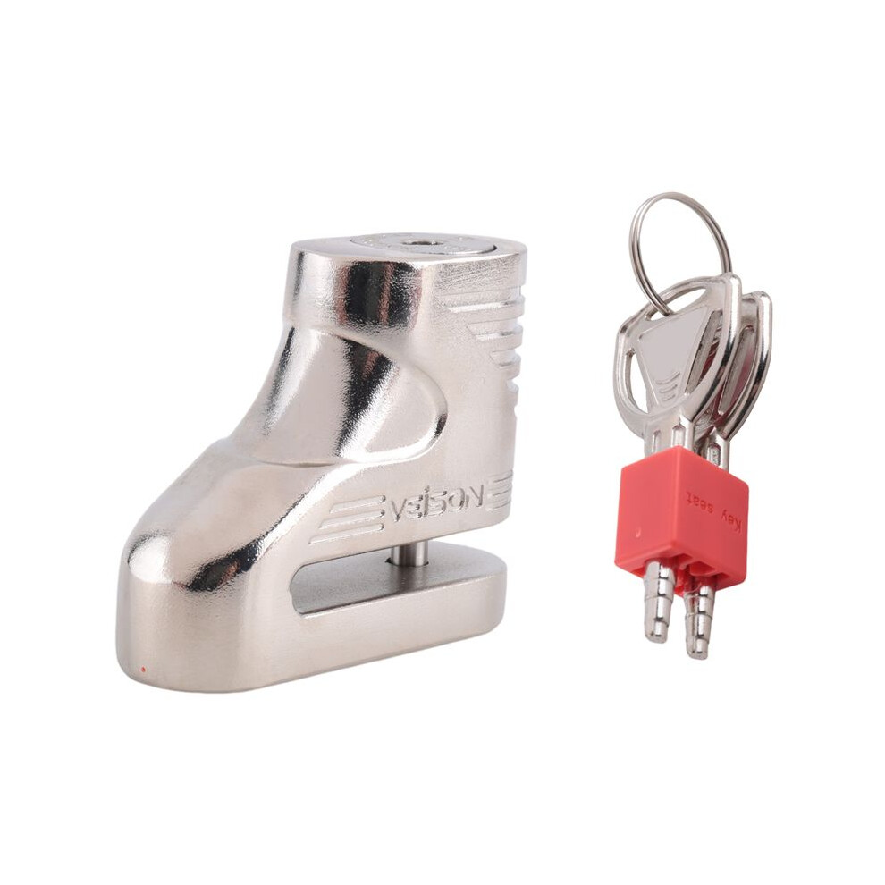 Veison Motorcycle Disc Brakes Lock 5Mm Mtb Bicycle Electric Car Anti-Theft Bike Disc Lock Motorcycle Theft Pretection Brake Lockâ Silver 6133020272813