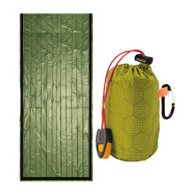 Thermal Bag Blanket for Outdoor Equipment Survival Blanket for Hiking Camping Travel Emergency Army Green