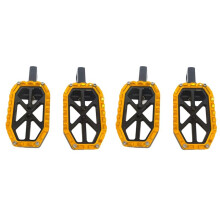 4pcs 10mm Male Mounting Hole MX Passenger Footrest Foot Pegs Motorcycle or Any Other Bike
