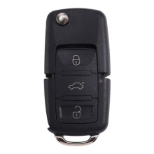 SA2205 XKB520EN Second Generation Replaced XKB501EN Wire Remote Key for  B5 Flip 3 Buttons Supports Wireless Program