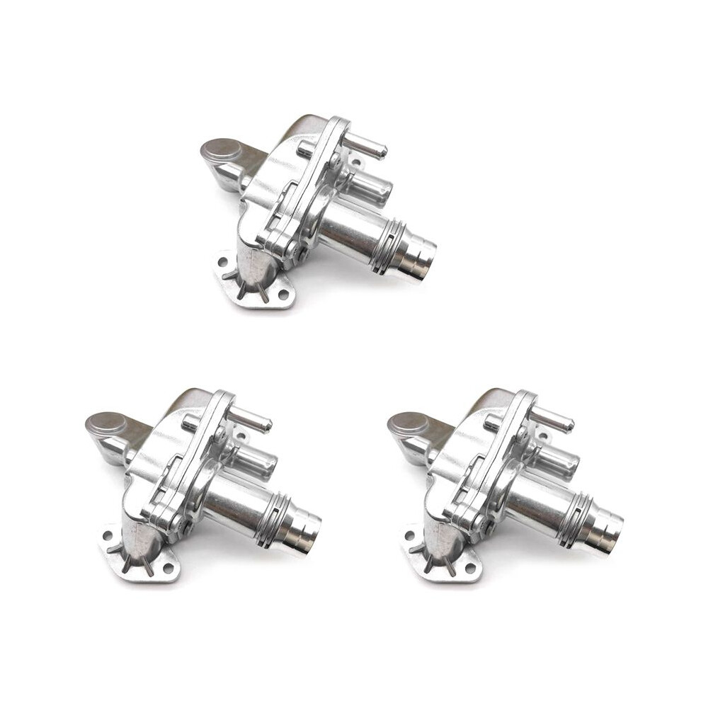 3X For Land Rover Jaguar Xf Range Rover Sport Discovery Engine Coolant Aluminum Thermostat Housing Lr073372 Lr1357091 6132671379780