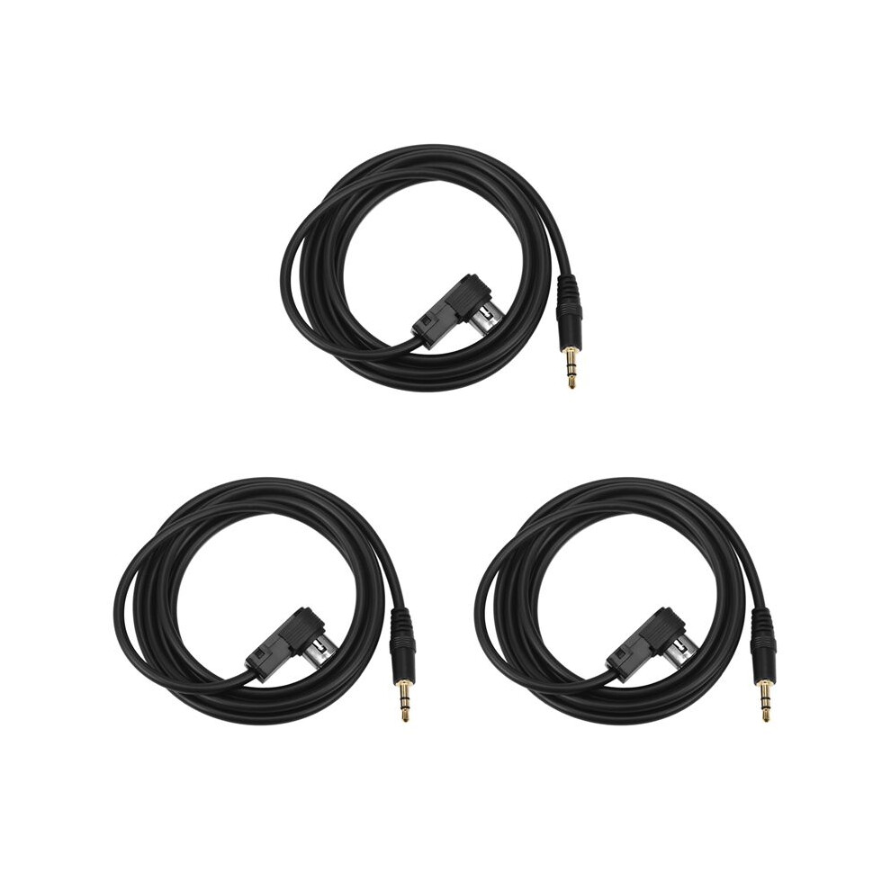 3X Car 3.5Mm Stereo Mini Jack For Alpine/Jvc Ai-Net 4Ft 100Cm Aux Car Audio Cable Fit For Adapter For Phone 6133165946983