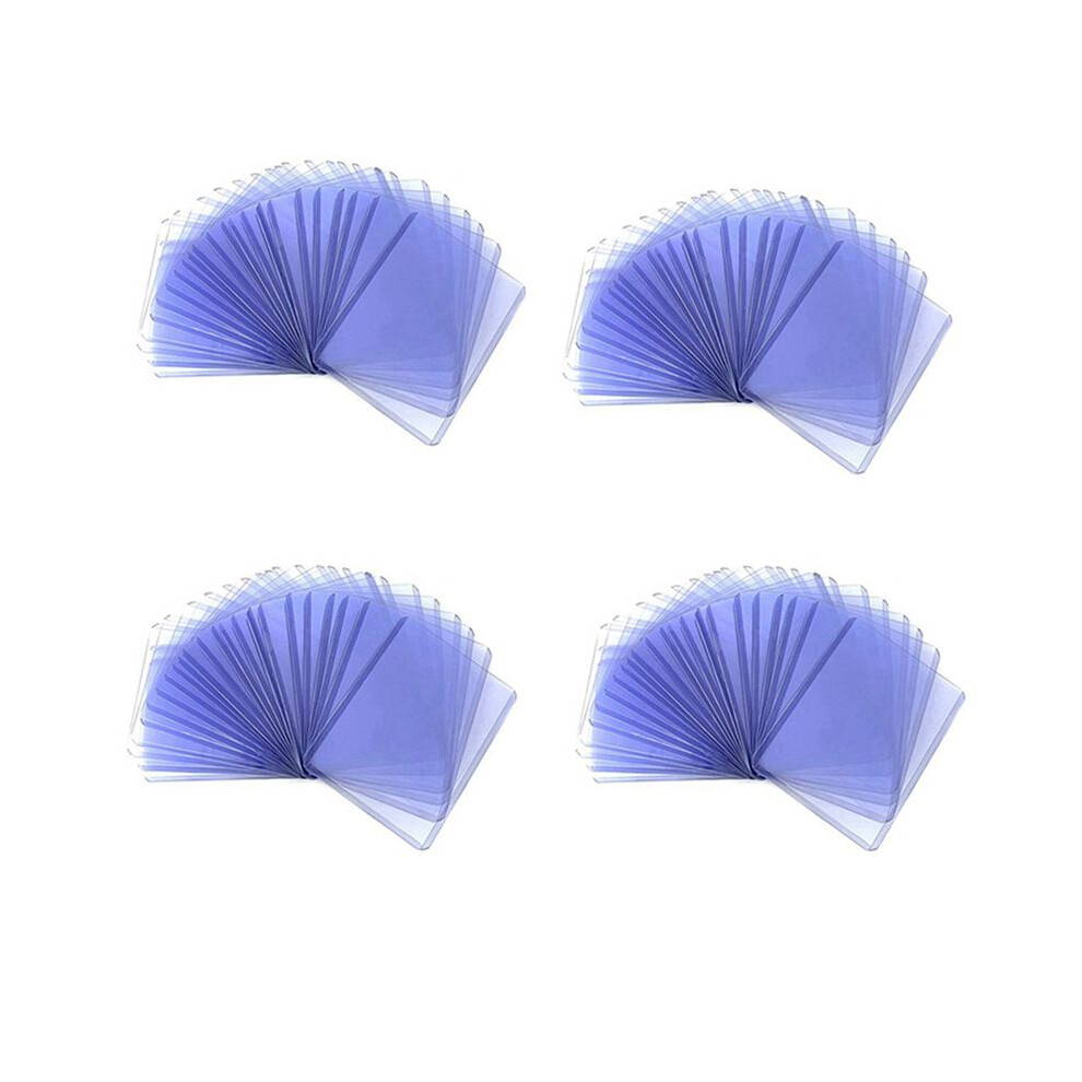 200Pcs Holder Toploaders And Clear Sleeves For Collectible Trading Basketball Sports Cards 35Pt Rigid Plastic 4712187818731