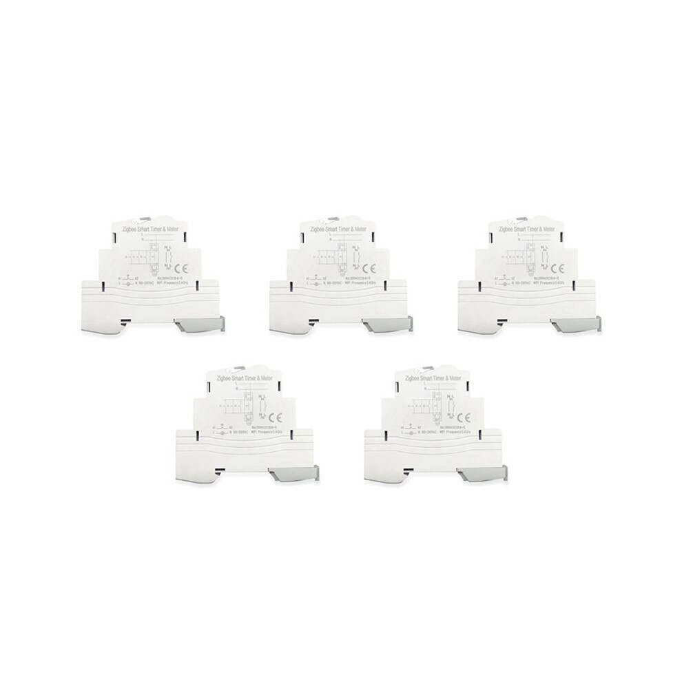 5X Atms 1602Z Smart Switch 16A Din Rail 1P Remote Control Timing Switch Smart Wireless Switch 220V Timing Switch 6134218594328