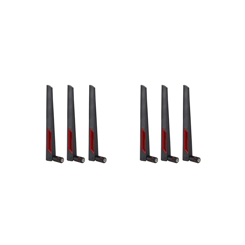 6X High Gain Router Antenna Sma 8Dbi 2.4G/5.8G Dual Band Antenna Wifi Router Adapter For Asus Ac68u/Ac88u/Ac66u 3Pcs 6133381023963