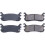 16636 Z16 Evolution Rear Ceramic Brake Pads 4