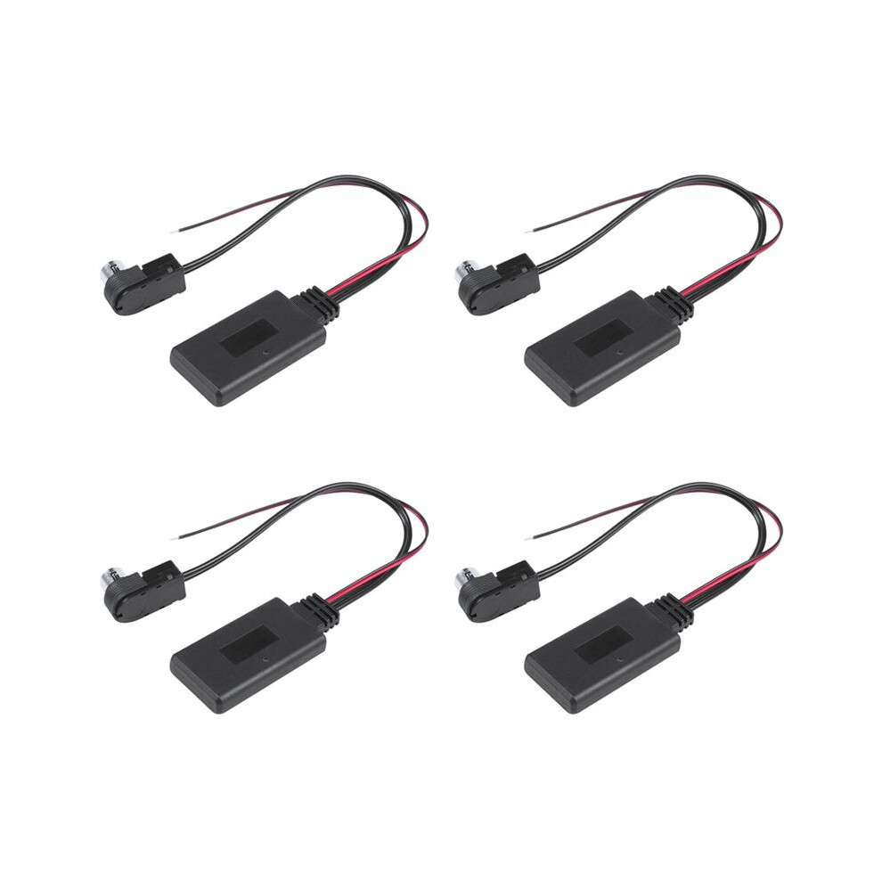 4X Car Wireless Bluetooth Module Music Adapter Auxiliary Receiver Aux Audio For Alpine 121B 9857 9886 117 6132555181577