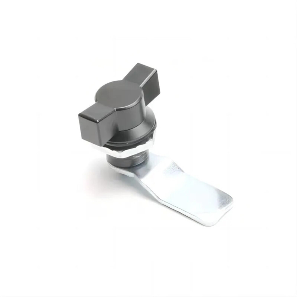 Zinc Alloy Quarter Turn Cam Locks For Mail Boxes Lock Cabinet Boxes Head Wing Cam Lock Type 1Pcs(18Mmh5 Zinc) 9412369446848