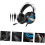 Computer Headset with Microphone Stereo Gaming Headset Wired Headphones Noise Reduction 5