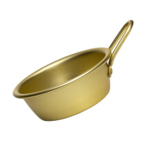 1 Piece Bowl Rice  Large Asian Bowls Restaurant Bowl Korean Ramen Pot Soup Bowls Soup Bowls Cold Bowl Korean Food Bowl Aluminium Golden