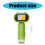 Draagbare kindermicroscoop 2 inch scherm 1000X vergroting 4