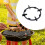 Wok, bracket, kitchenware kitchen tool, antislip home restaurant accessory, heavyduty burner stand, wok rack, Style A 4