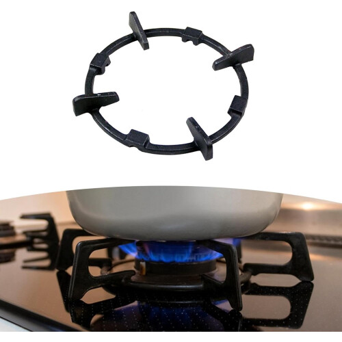 Wok, bracket, kitchenware kitchen tool, antislip home restaurant accessory, heavyduty burner stand, wok rack, Style A 2