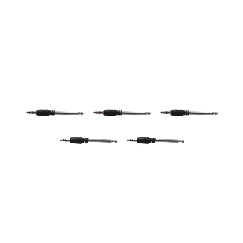 5X Radio Antenna 3.5Mm 4 Sections Telescopic Fm Antenna Radio For Mobile Cell Phone Mp3 Mp4 Audio Equipment 6133869996222