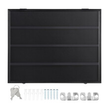 Vitrine Graduée pour Cartes de Sport-Duoku-36 pouces-Cadre d'affichage pour Cartes de Baseball avec Protection UV à 98 %