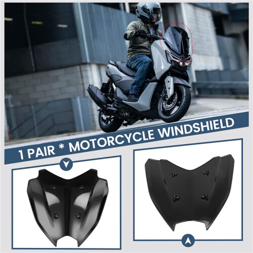 Motorcycle Windshield Windshield Protective Cover Deflector Fairing Accessories for NMAX 125 NMAX125 TECH MAX 2025 1