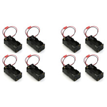 8Pack 6V 4XAA Battery Container Case Holder Pack Box JST Plug Receiver for HSP Redcat 1/8 1/10 RC Nitro Power Car Truck