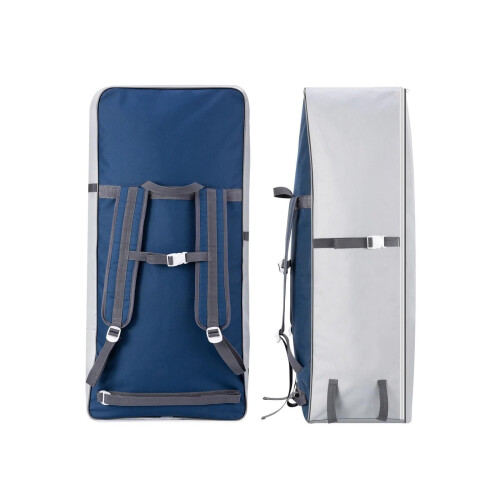 105L Paddle Board Backpack Oxford Cloth SUP Surfboard Bag White