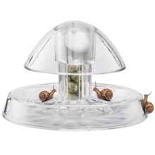 Aquarium Snail Trap, Clear Snail Trap, Lightweight Plastic Aquarium Fish for Tank Planarian Catch Environment Aquatic Freshwater Floating Ref: 1996