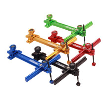 Archery Recurve Bow Sight T Shape Archery Target Sight Adjustable Bowsight with Optical Fiber Pin Sight for Target Practice