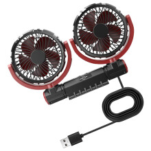Universal Car Fan Truck Car Seat Fan USB Cooled Car Auto Fan 12v/24v Indoor f