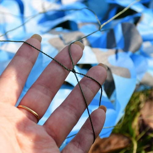 Camouflage Nets Camo Netting Military Surplus 5 * 5m Blue Ref: 8043 2