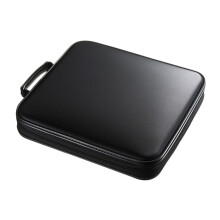 Storage Organizer 160 Slots Media Case for DVD Car Home Travel Use Tight Zipper and Craftsmanship