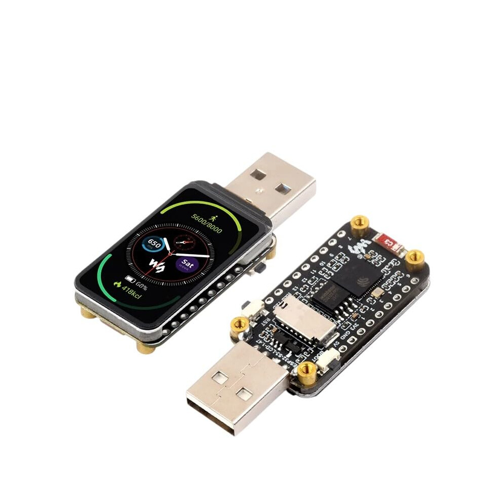Esp32-S3 Development Board 1.47 Inch Lcd Screen Display 172X320 Sd-Port Lvgl 9365049392198