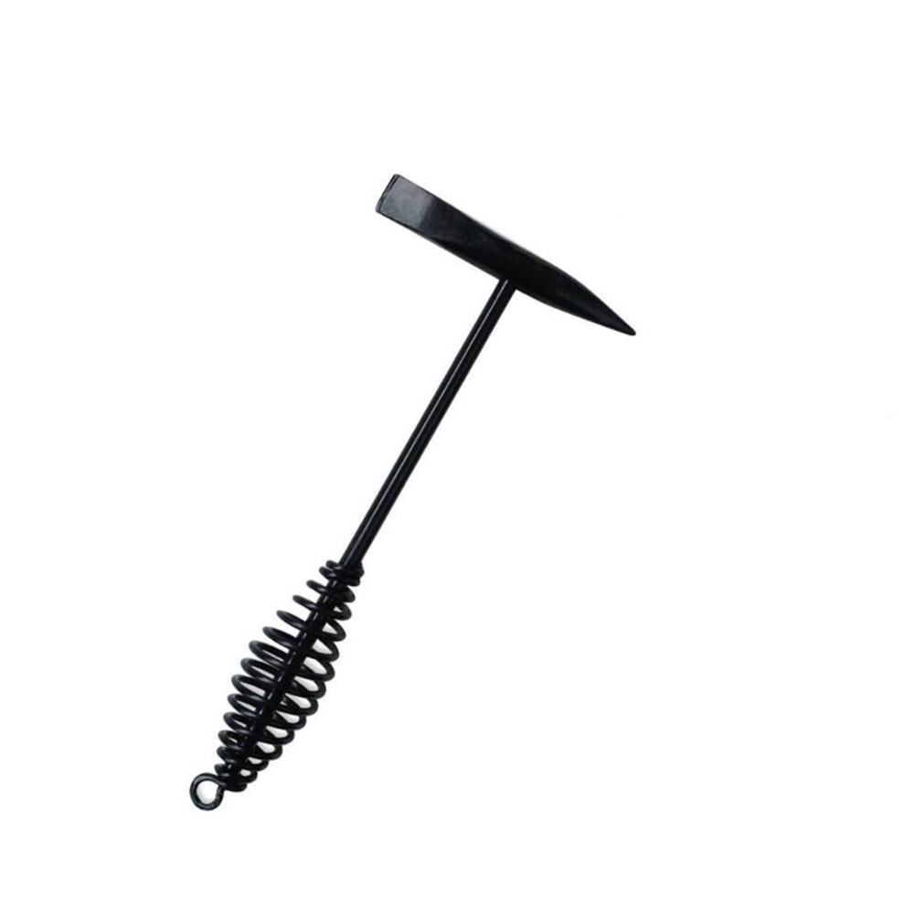 Hammer High Carbon Steel Slag Hammer Spring Handle Welding Machine Hammer To Remove Excess Slag Electric Welding (Size : 500G) 9189345697999