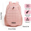 Tennis Backpack for , Women's Tennis Backpack, Racket Manage with Adjustable Shoulder Straps 4