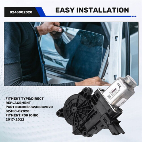 82450G2020 Motor de Janela Lateral Esquerda com Elevação e Abaixamento Automáticos para  Ioniq 2017-2022 1